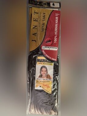 Janet Collection. 100% human hair. Mink Yaky.